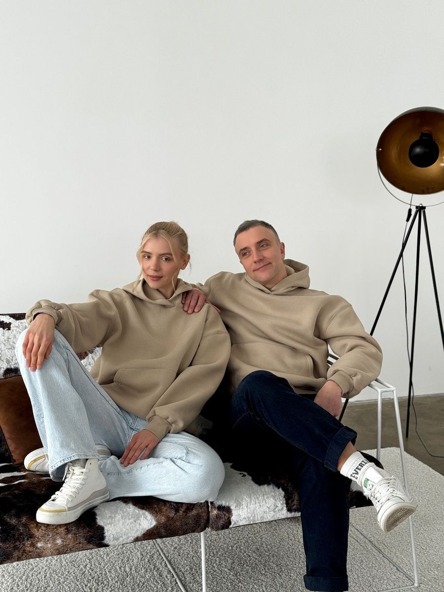 Худі UNISEX з начосом 20-1483 фото